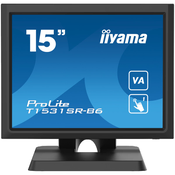 IIYAMA Monitor LED T1531SR-B1S 15 VA, Res Touch, 1024x768, 1A1H1DP ( T1531SR-B1S )