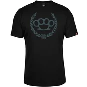 Muška majica kratkih rukava 011 street rebel bokser, Crna