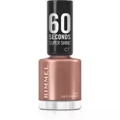 Rimmel 60 Seconds Super Shine lak za nohte odtenek 111 Café Creme 8 ml