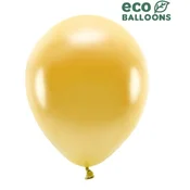 shumee Baloni PartyDeco Eco 30 cm kovinsko zlati, 100 kosov