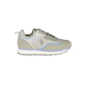 US POLO ASSN. GRAY CHILDREN'S SPORTS SHOES