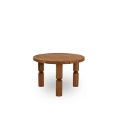 HANAH HOME Ida 60 Klub sto, 60x40x60cm, Hrast