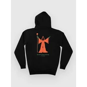 The Dudes Warlock Efd Classic moški pulover s kapuco black