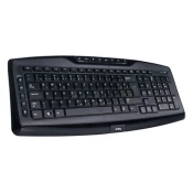 Tipkovnica MS Industrial Alpha M305, bežična, crna