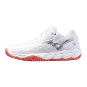 Ženska obutev za tenis Mizuno Wave Enforce Court Clay W White/Blue Granite/Calypso Cor EUR 40,5