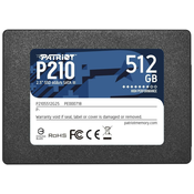 PATRIOT P210 512 GB SSD / 2.5" / interni / SATA 6 GB/s / 7 mm