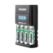Energizer Polnilnik NI-MH, 1 ura + 4x AA 2300mAh bateriji