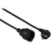 Hama Podaljševalni kabel z zaščitenimi kontakti "Profi", 2 m, črn