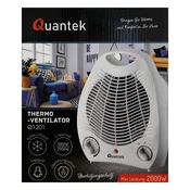 QUANTEK 1000/2000W Kalorifer Q1201