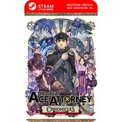 The Great Ace Attorney Chronicles - Steam koda brez škatlice (WINDOWS PC | STEAM DECK)