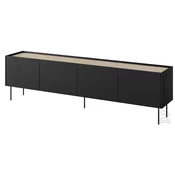 TV komoda Desin 220 4D2SZ - črna