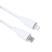 Solight Kabel USB-C/Lightning, priključek USB-C - priključek Lightning, silikonski, 1 m