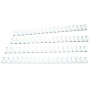 DSB SPIRALE PVC 28,5 MM, BELE, 50 KOS