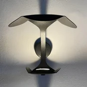Knikerboker Le Gigine LED stensko svetilo, antracit - Dnevna soba/jedilnica - Sodobni - Kovina