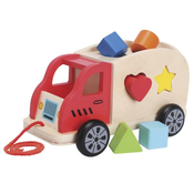 New Classic Toys Tovornjak - vstavljanje oblik