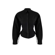 Trendyol Bluza črna