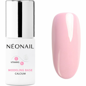 NeoNail Modeling Base Calcium podlak za gel nohte s kalcijem odtenek Blush Boomer 7,2 ml