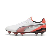 Puma KING ULTIMATE FG/AG Football Boots Unisex, White, Size 42, Shoes