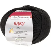 Schoeller + Stahl Baby Mix 90166-02 Black Pletilna preja