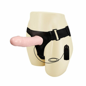 NEW Postroj z dildom z vibracijami 16.5cm LyBaile