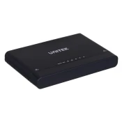 Unitek UNITEK S1222A USB 3.2 SATA 2,5/3,5 & M.2 PCIe/NVMe Črni Spremenjevalnik Spolov, 10 Gbit/s, Aluminijasti Material
