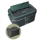Brandani Termo posoda za prenos hrane, Lunch Box 1,8l/modro-zelena/inox, pvc