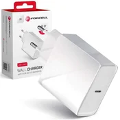 Stenski polnilnik z vhodom USB-C 3A 45W PD Quick charge 4.0