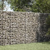 vidaXL Gabion z žico 3,5 mm in mrežo 5x5 cm 100x20x100 cm