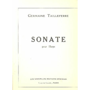 TAILLEFERRE:SONATE POUR HARPE
