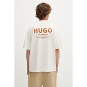 HUGO Blue kratka majica moška bombažna Nalono