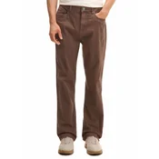 Cropp - Navadne hlače regular fit - temno rjava