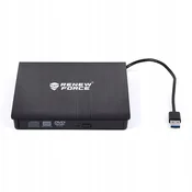 Dexxer Prenosni zunanji pogon CD-DVD bralnik in zapisovalnik USB 3.0 DS202
