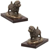 shumee Norfolški terier - pasja figurica, pisarniška figurica, pokal za pasjo razstavo znamke Art-Dog