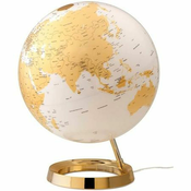 Svijetleci Globus Atmosphere O 30 cm zlatan Plastika