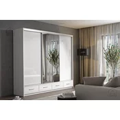 Garderobna omara Lopez 250 cm - bela