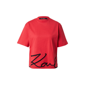 Karl Lagerfeld Majica rdeča/črna