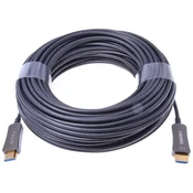 PremiumCord Kabel HDMI High Speed 4K@60Hz + Ethernet 30 m, M/M, pozlačeni konektorji