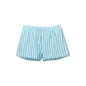 Pull&Bear Hlače svetlo modra/bela