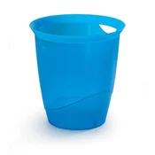 Durable Koš za smeti TREND prosojno moder