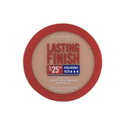 Rimmel London Lasting Finish 25H Compact Powder Foundation SPF20 puder za vse tipe kože 7 g odtenek 008 Soft Beige