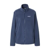 JACK WOLFSKIN Funkcionalna jopa iz flisa TAUNUS 200 temno modra