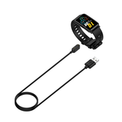 Polnilna postaja z USB kablom za Huawei Watch 4 Pro/Band 7/Watch Fit/Watch Fit 2/Galaxy Fit3/Honor Watch ES - črna