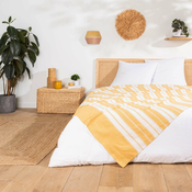 Rumeno pregrinjalo 180x220 cm Abby – douceur dintérieur