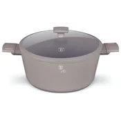 Berlingerhaus Lonec s titanovim premazom in pokrovom, premer 30 cm, kolekcija Taupe