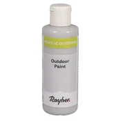 Rayher. Akrilna barva za zunanjo uporabo, kamnito siva, 80ml