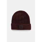Kapa z volno Calvin Klein rjava barva, LV04D8065G