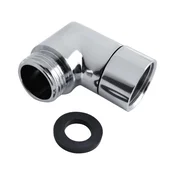 INF 90° adapter za tuš glavo, medeninasti komolec G 1/2 srebrn, (5000312925)