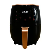 Quantek Friteza na vruć vazduh sa tajmerom Q1301BK, LCD, 6L, 1600W, Crna