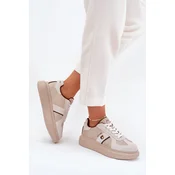 BIG STAR SHOES Ladies Leather Sneakers On Platform Big Star By Daniel Lopez