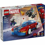 Bricks Super Heroes 76279 Spider-Man Race Car & Ve nom Green Goblin